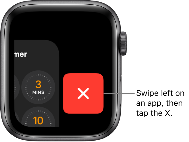 Apple watch dock discount settings