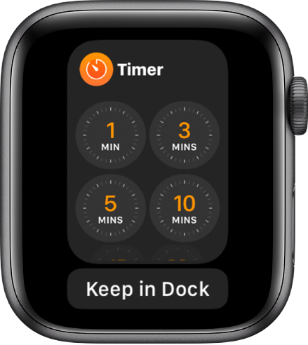 Keep in dock apple watch sale