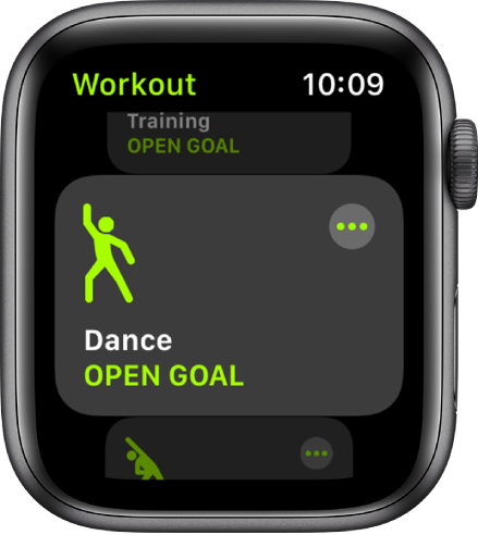 Kuva Workout koos esiletõstetud treeninguga Dance.