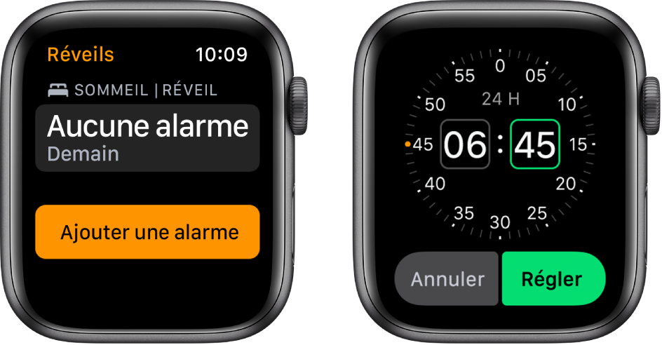 Ajouter Un Reveil A L Apple Watch Assistance Apple