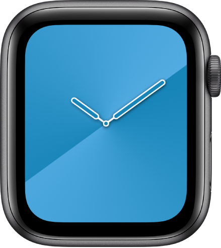 Ciparnīca Gradient, kurai varat pielāgot ciparnīcas krāsu, stilu un diska veidu.