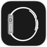 het symbool van de Apple Watch-app