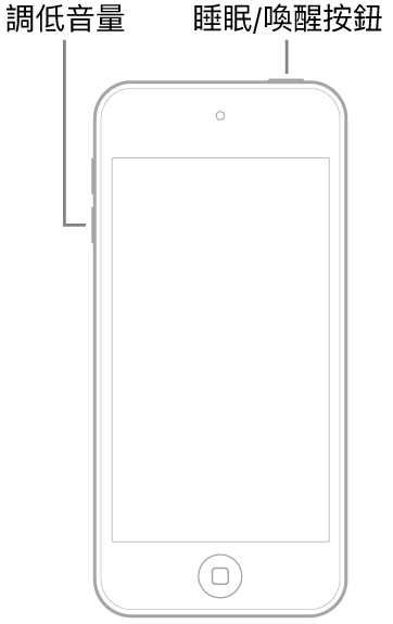 強制重新啟動ipod Touch Apple 支援