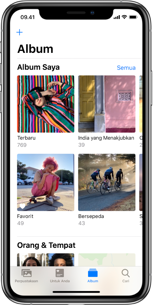 Mengatur Foto Di Album Di Iphone Apple Support