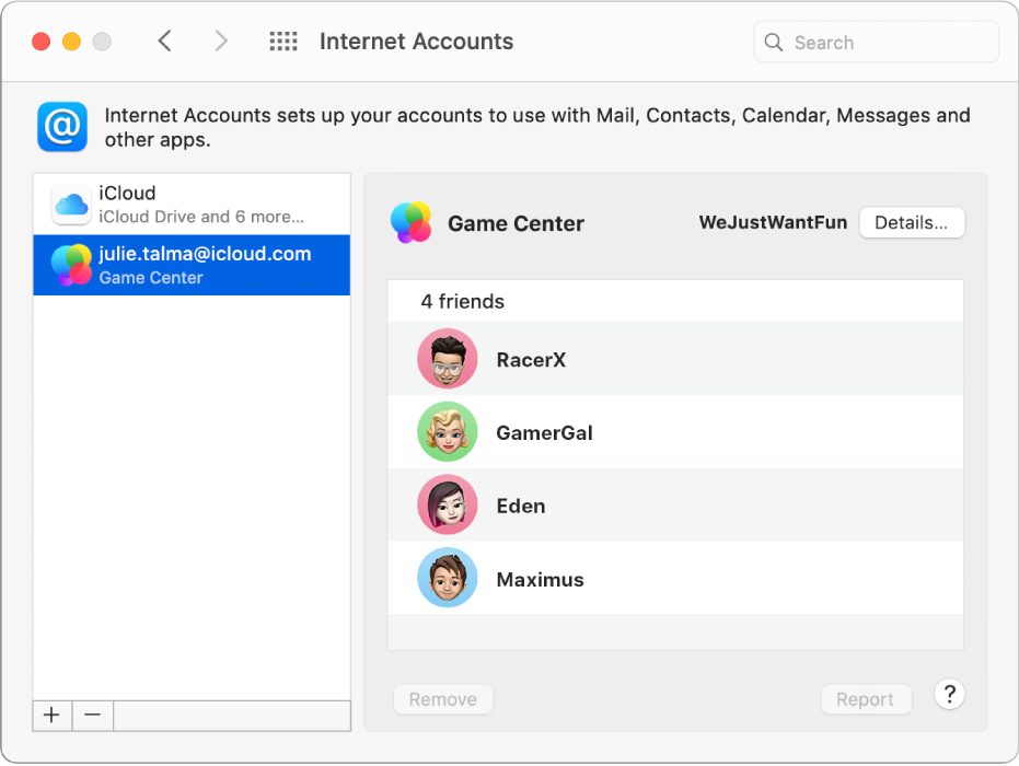 mac stop popup for internet accounts password