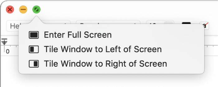 use f11 for full screen on mac