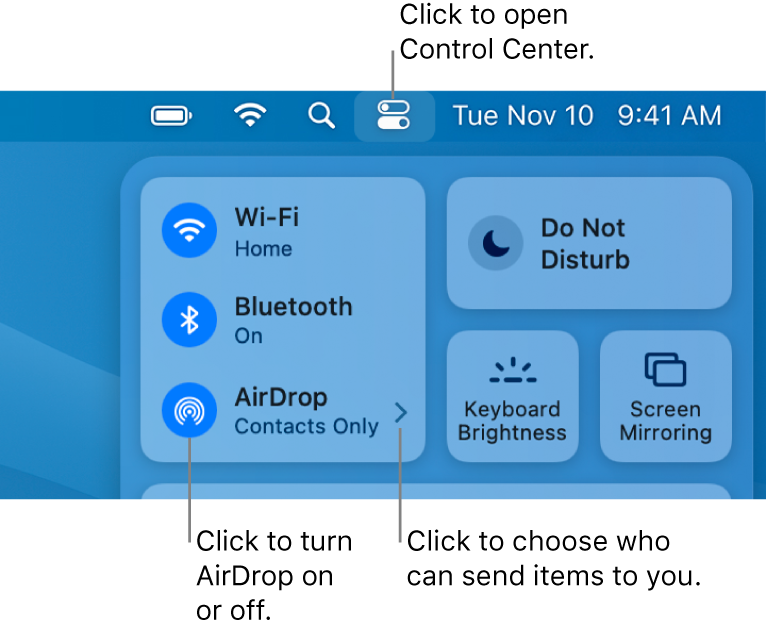 using airdrop mac to iphone