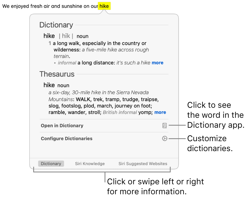 dictionaries for mac