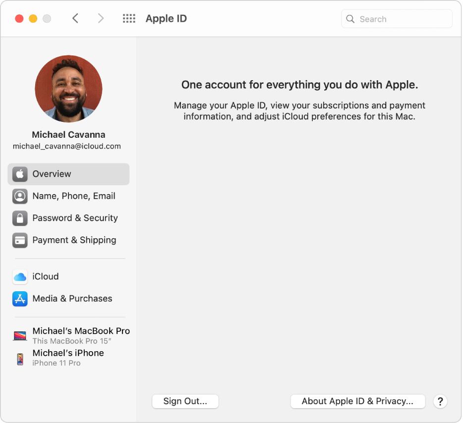 set up icloud email for mac macbook pro