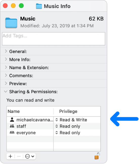 change read and write permissions on mac for external hard drives