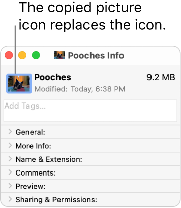 Change Icons For Files Or Folders On Mac Apple Support