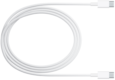 El cable de alimentación USB-C.