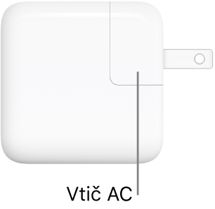 30 W napajalnik USB-C.