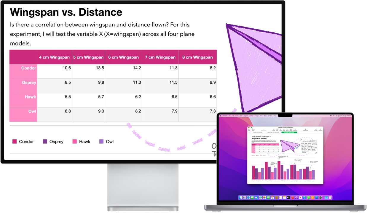 L’écran Zoom est actif sur l’écran du bureau tandis que la taille de l’écran reste fixe sur MacBook Pro.