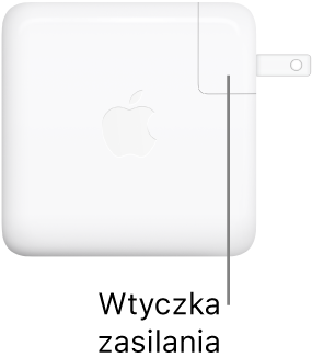Zasilacz USB‑C (61 W lub 96 W).