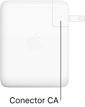 Adaptador de Alimentação USB-C de 140 W.