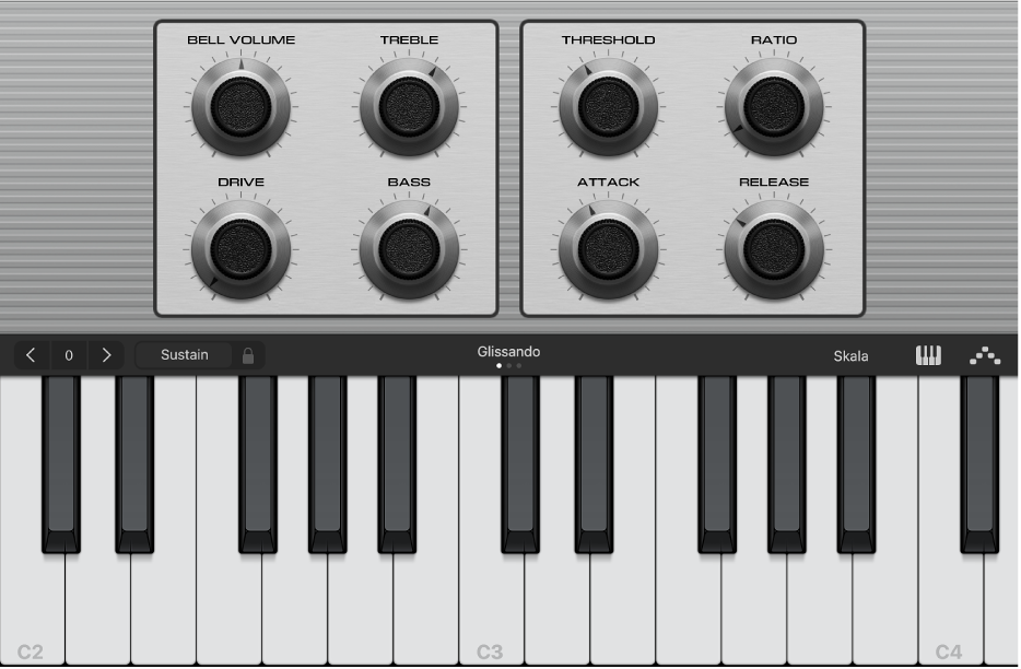 Abbildung. Touch-Instrument „Keyboard“.