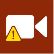 A Missing Camera alert icon