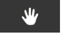 El botón de la herramienta de mano de la Touch Bar