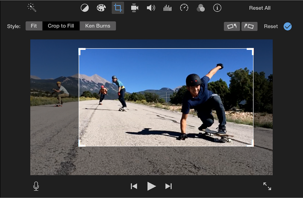 crop video file osx