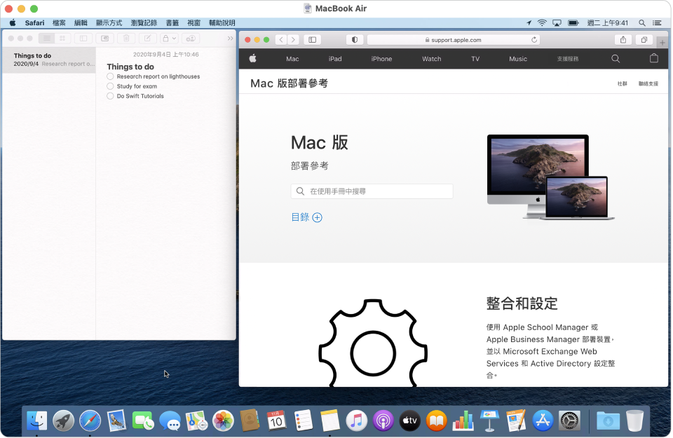 控制/監看視窗的顯示畫面