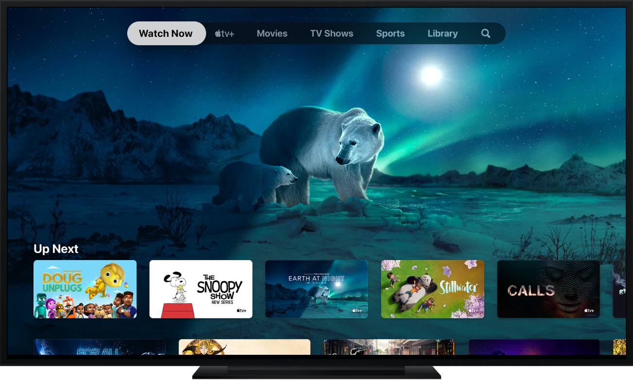 An Apple TV