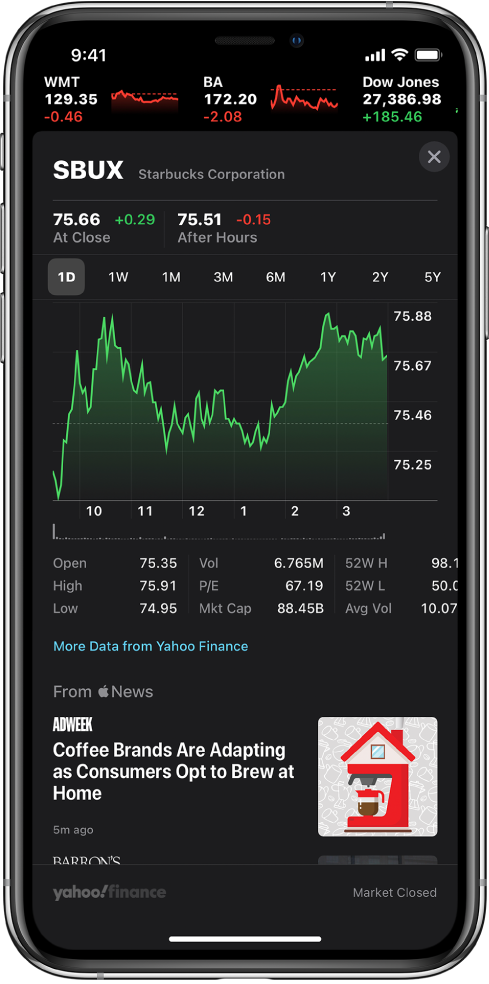 Check Stocks On Iphone Apple Support