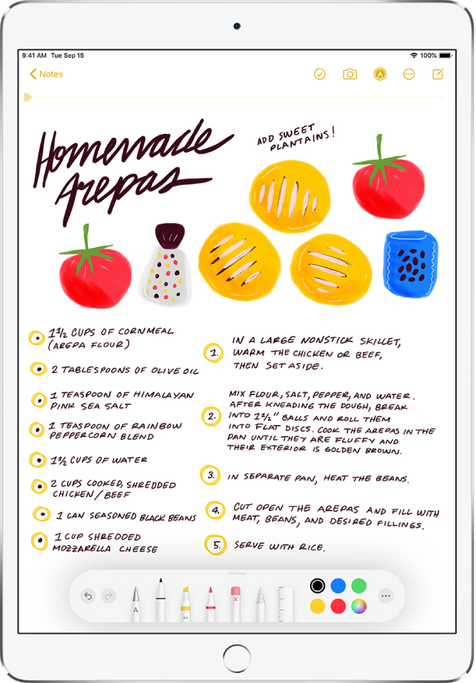 Download Draw Or Write In Notes On Ipad Apple Support