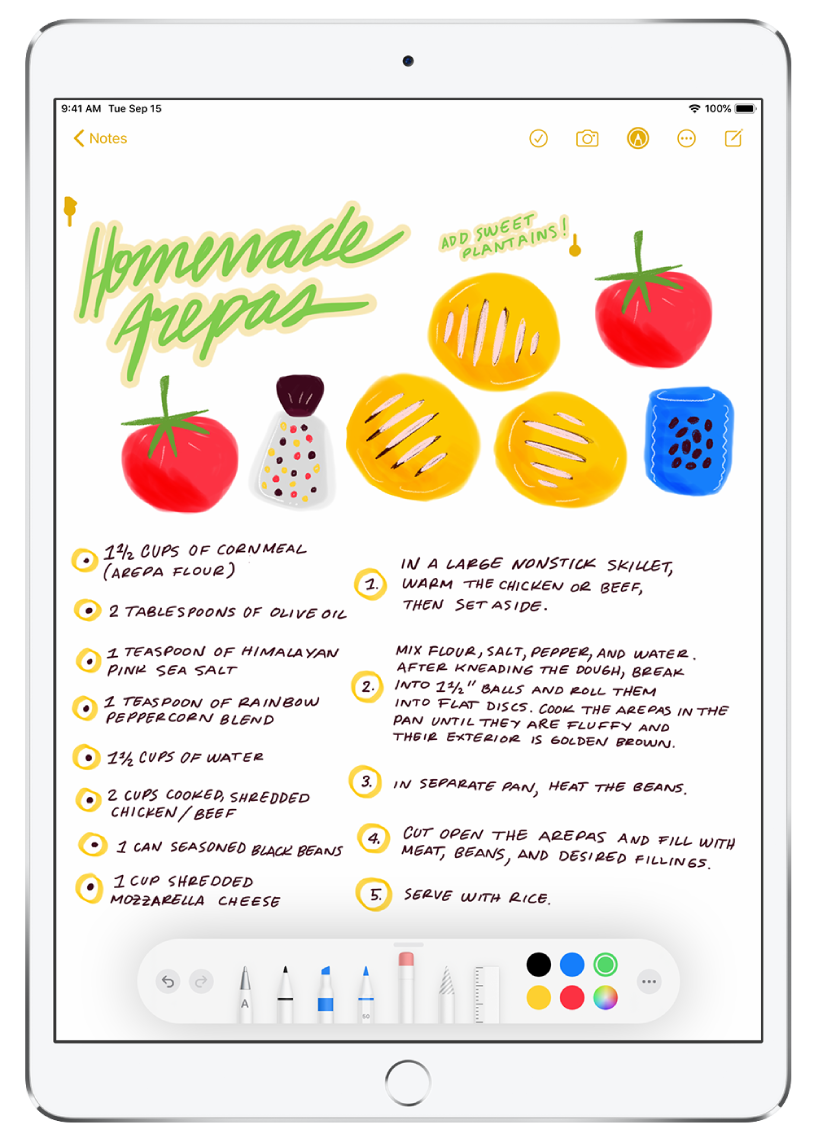 Download Use Apple Pencil With Notes Apple Support