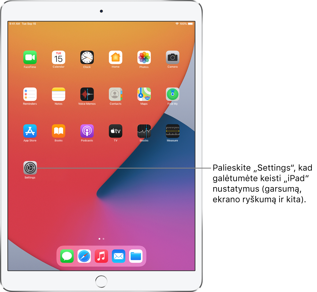 Kaip Rasti Ipad Nustatymus Apple Palaikymas
