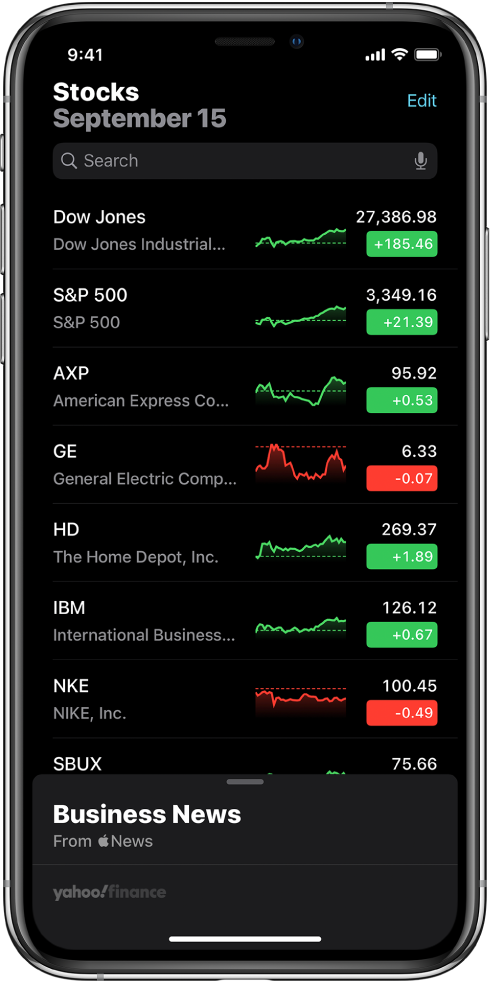 Check Stocks On Iphone Apple Support