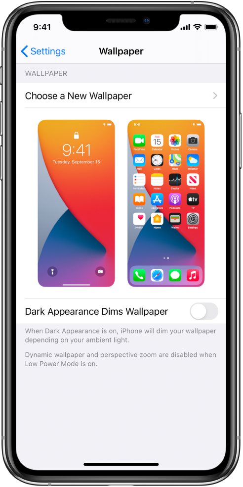 Change The Wallpaper On Iphone Apple Support