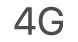 A 4G-hálózat állapotikonja.