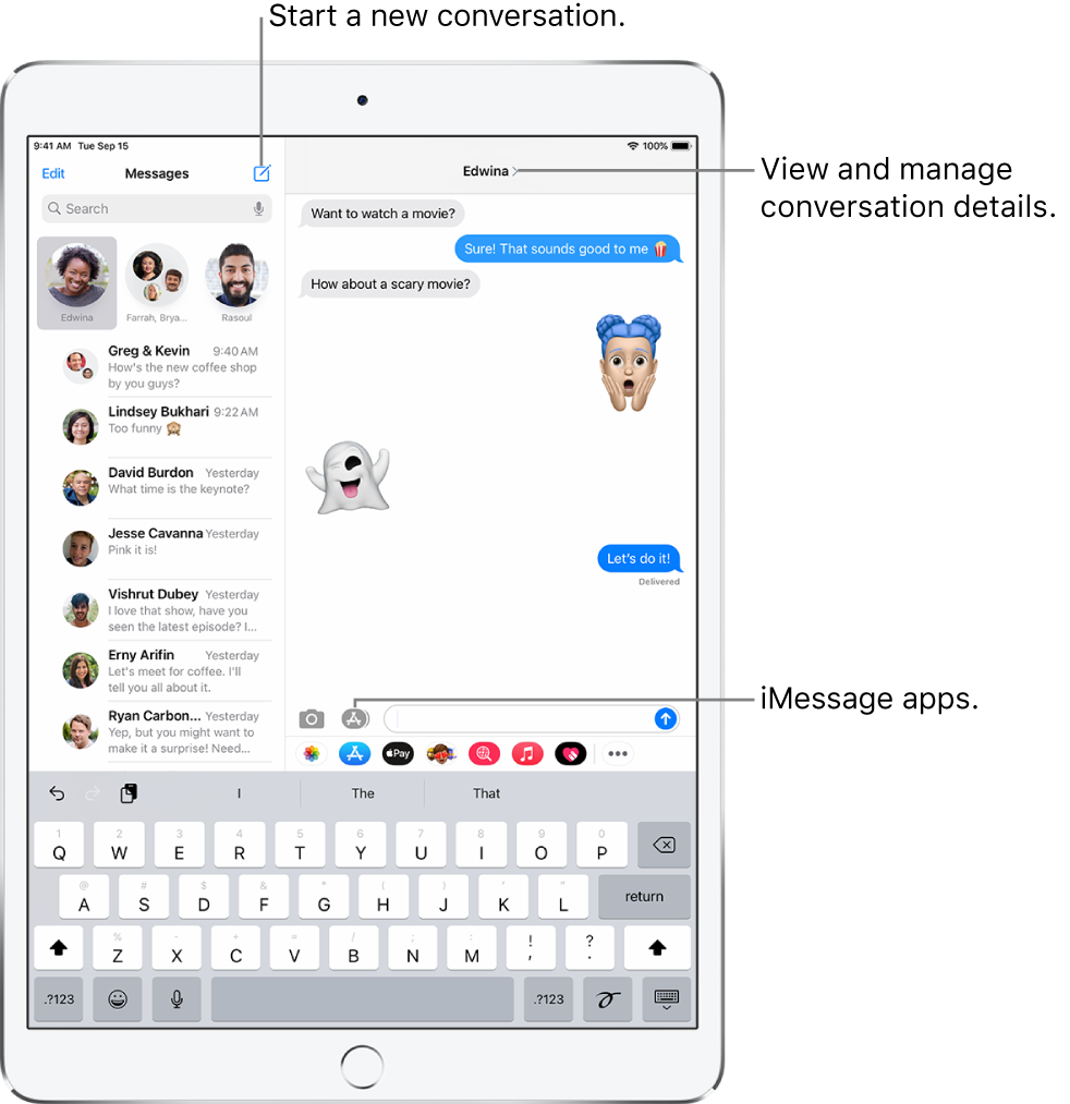 Send and receive text messages on iPad Apple Support