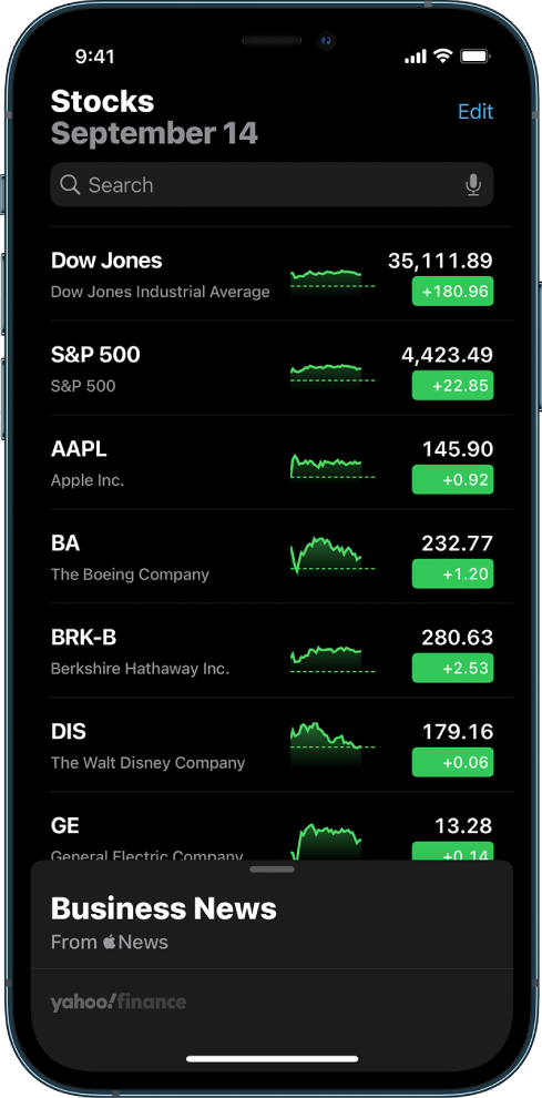 Check Stocks On Iphone Apple Support