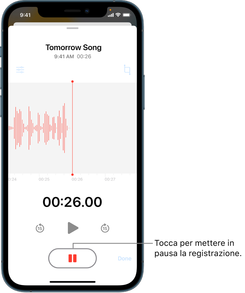 realizzare una registrazione in memo vocali su iphone supporto apple it