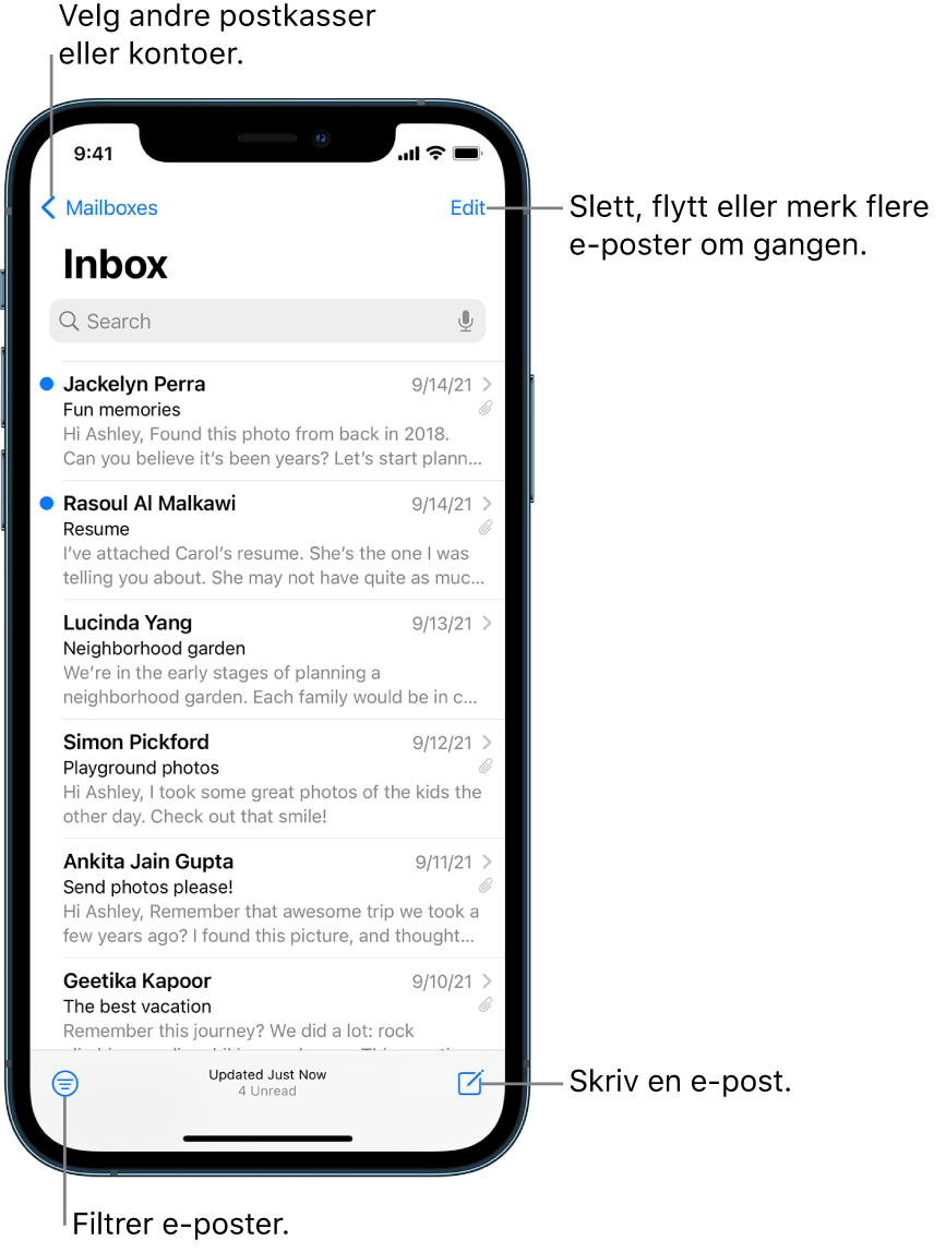 Se Etter E Post I Mail Pa Iphone Apple Kundestotte No Se Etter E Post I Mail Pa Iphone Apple Kundestotte No