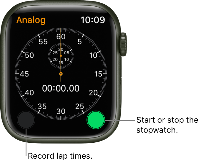 Time Events With A Stopwatch On Apple Watch Apple Support