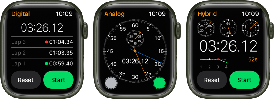 Time Events With A Stopwatch On Apple Watch Apple Support