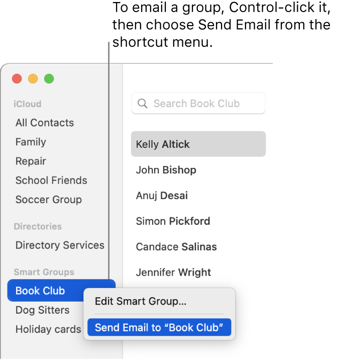 export mac mail contacts