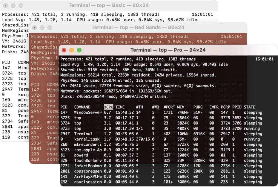 all mac terminal commands for files