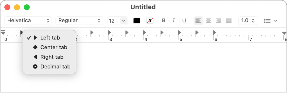 how to put a grid in to apple textedit