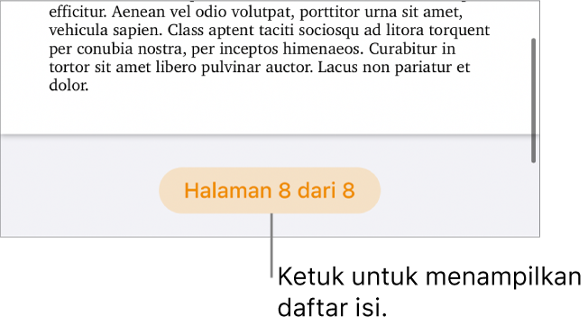 Dokumen terbuka dengan jumlah halaman “3 dari 3” di tengah bawah layar.