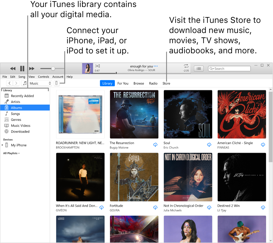 itunes windows look like mac