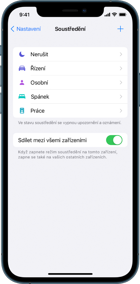 Nastaveni Rezimu Soustredeni Na Iphonu Podpora Apple Cz Nastaveni Rezimu Soustredeni Na Iphonu Podpora Apple Cz