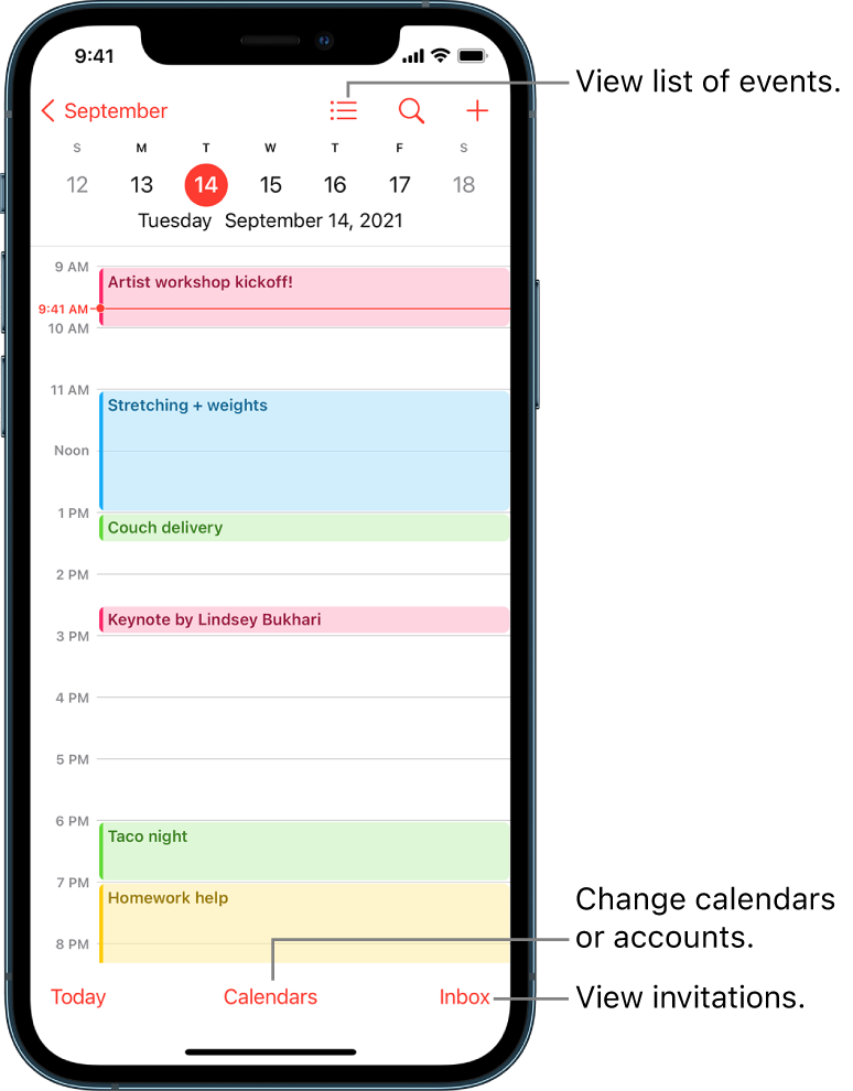 Create and edit events in Calendar on iPhone Apple Support (CA)