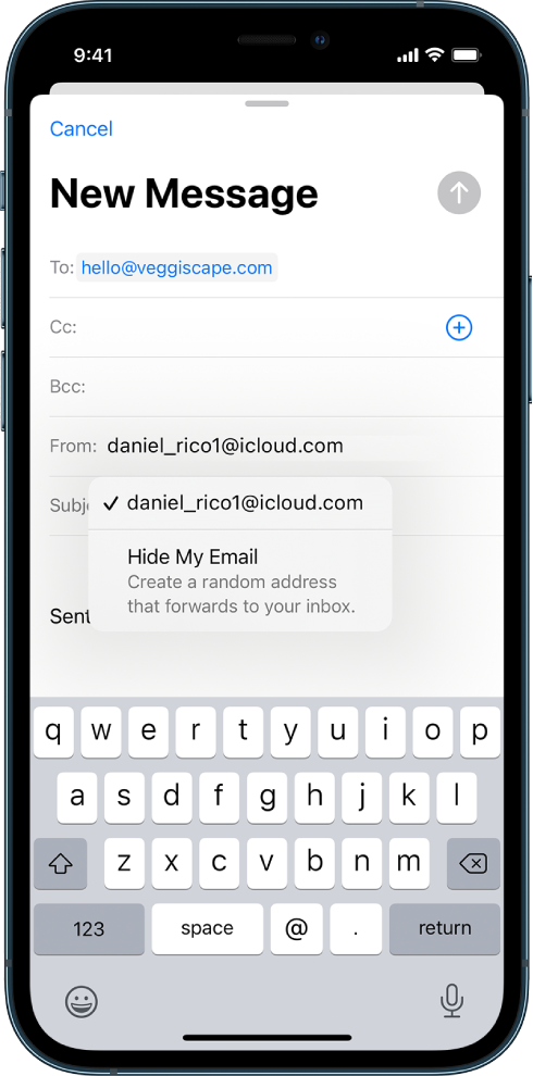 Use Hide My Email In Mail On Iphone Apple Support Om