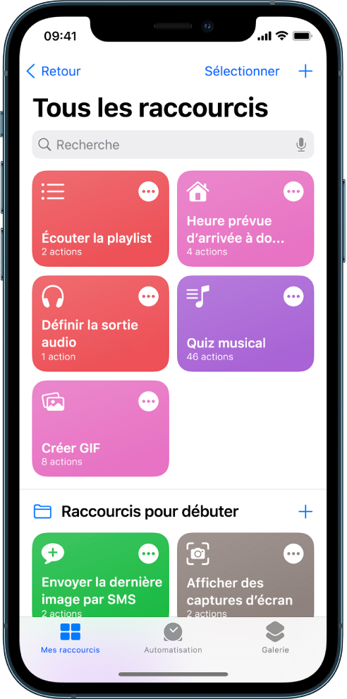 Utiliser Raccourcis Pour Automatiser Les Taches Sur L Iphone Assistance Apple Fr Utiliser Raccourcis Pour Automatiser Les Taches Sur L Iphone Assistance Apple Fr