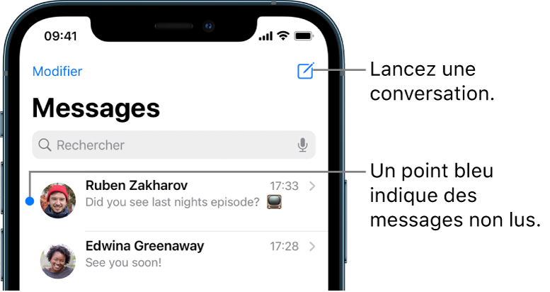 Envoyer Et Recevoir Des Messages Texte Sur L Iphone Assistance Apple Fr Envoyer Et Recevoir Des Messages Texte Sur L Iphone Assistance Apple Fr