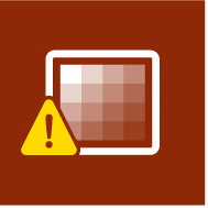 A Missing LUT alert icon